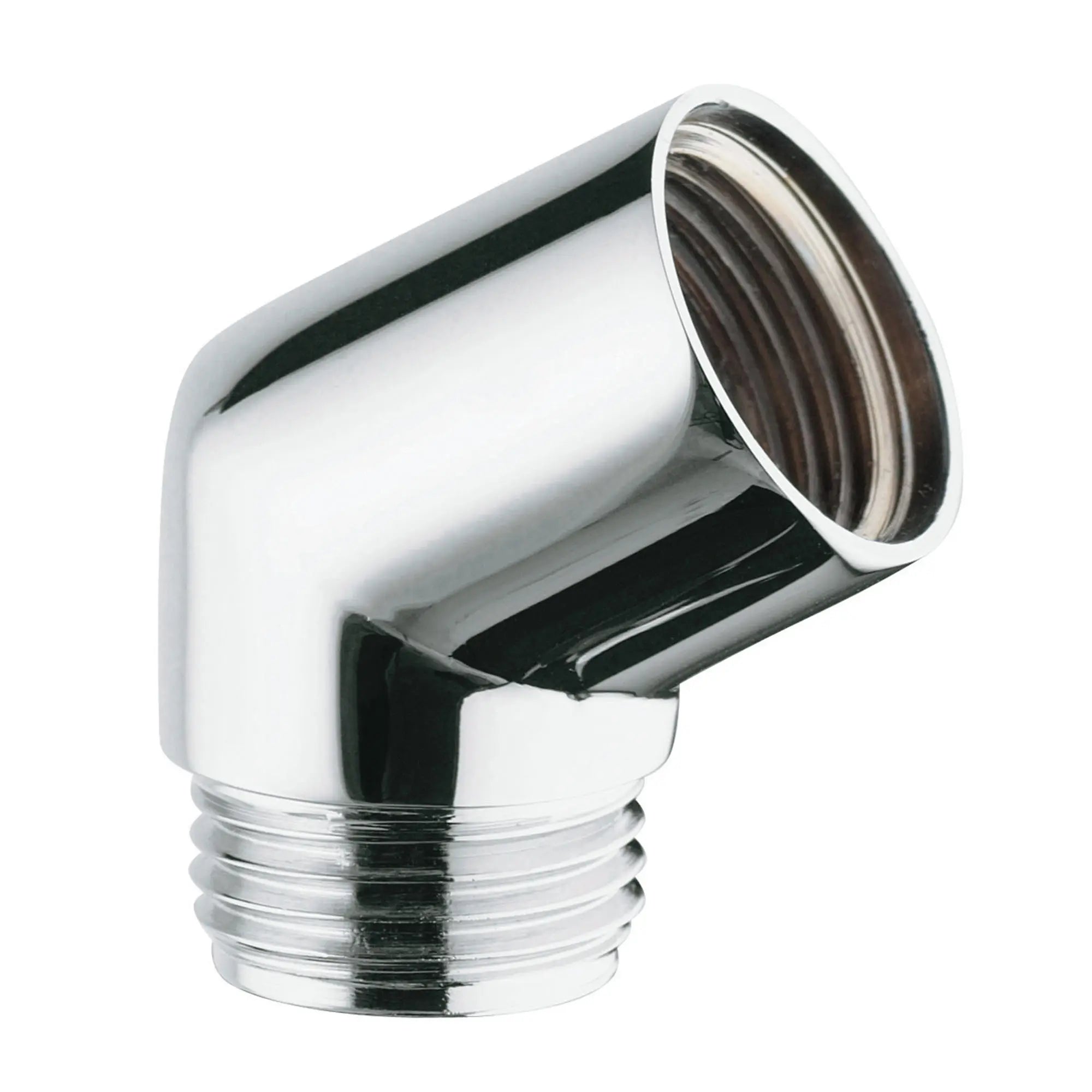 Rainshower Hand Shower Adaptor Elbow for Deck Mount Tub Filler // GROHE STARLIGHT CHROME // 161432_Parts_SiloRight_26893000_001_Feb2023_0_CDNwebp.webp