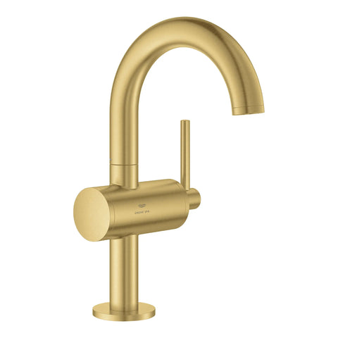 Atrio Single Hole Single-Handle M-Size Bathroom Faucet, 1.2 GPM (4.5 L/min) - Brushed Cool Sunrise