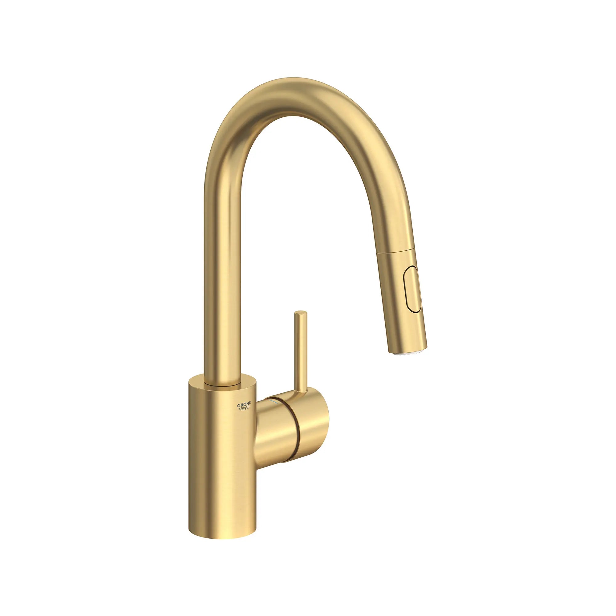 Concetto Single-Handle Pull Down Prep Faucet 1.75 GPM (6.6 L/min) // BRUSHED COOL SUNRISE // 161532_Concetto_SiloRight_31479GN1_0001_Feb2023_0_CDNwebp.webp