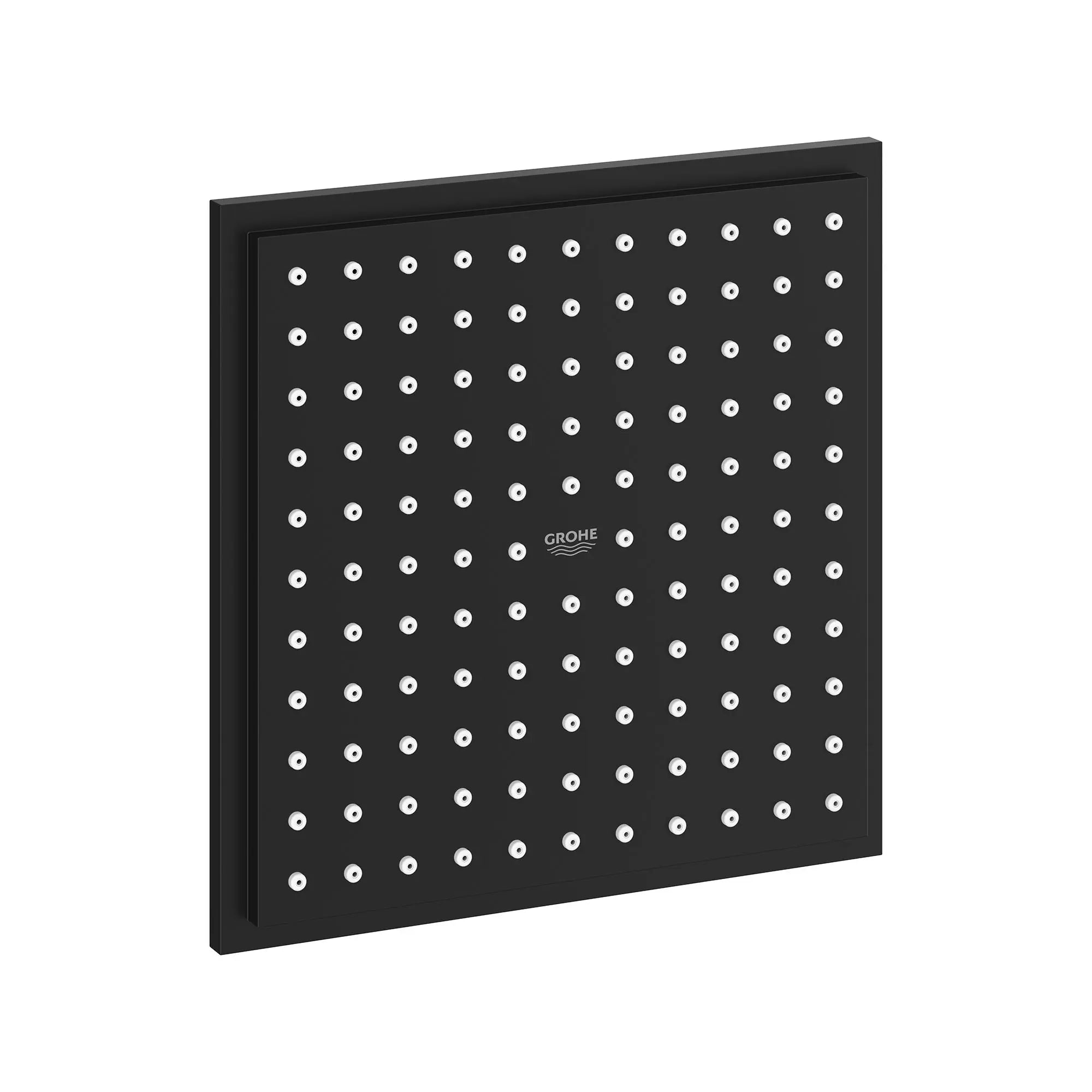 150 Shower Head, 6" - 1 Spray, 1.75 GPM (6.6 L/min) // MATTE BLACK // 161557_Euphoria_Cube_SiloRight_264682430_0001_Feb2023_0_CDNwebp.webp
