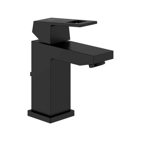 Single Hole Single-Handle S-Size Bathroom Faucet, 1.2 GPM (4.5 L/min) - Matte Black