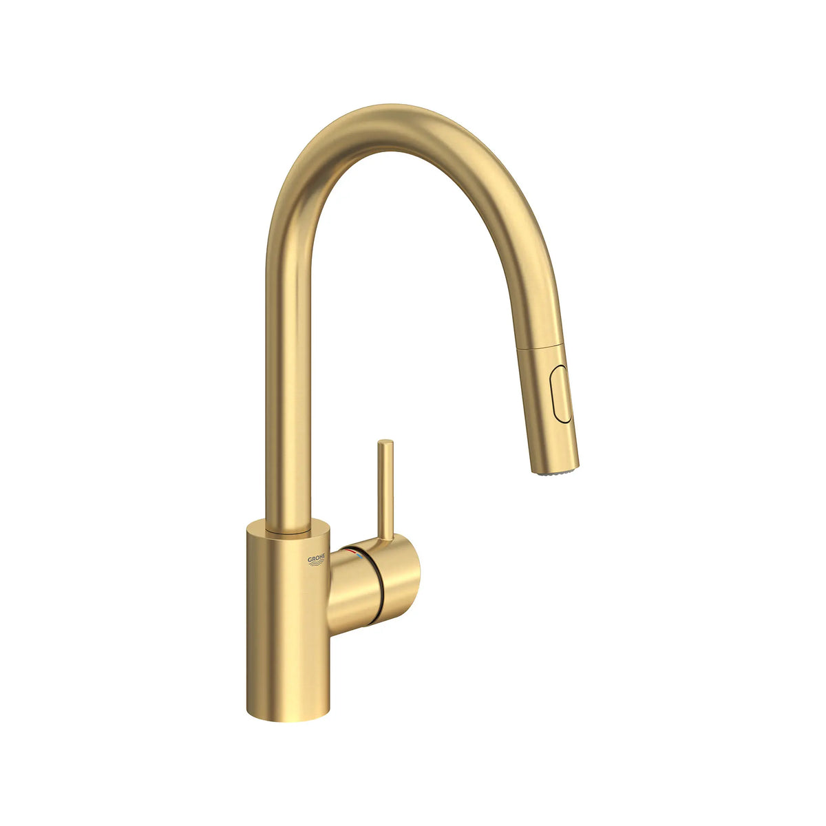 Single-Handle Pull Down Kitchen Faucet Dual Spray 6.6 L/min (1.75 gpm) // BRUSHED COOL SUNRISE // 161683_Concetto_SiloRight_32665GN3_0001_Feb2023_0_CDNwebp_28c134f9-94f4-4cd3-99cb-76d7901ff7f7.webp