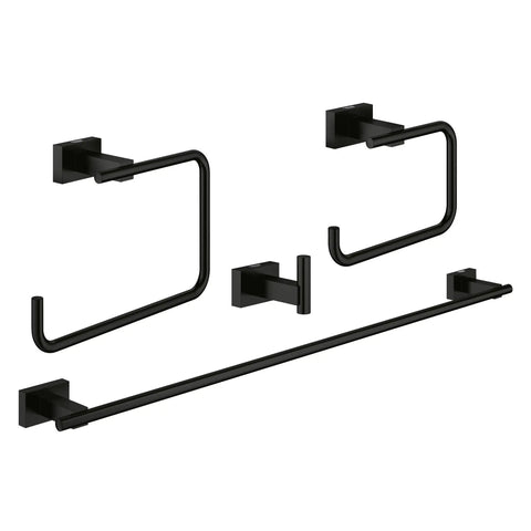 4-in-1 Accessory Set - Matte Black
