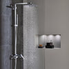 [26470000] 230  Ceiling Shower Head, 9" - 1 Spray, 1.75 gpm - GROHE StarLight Chrome