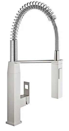 Eurocube Single-Handle Semi-Pro Dual Spray Kitchen Faucet 1.75 GPM (6.6 L/min) // SUPERSTEEL INFINITYFINISH // 161992_31401DC0_0_CDNwebp.webp