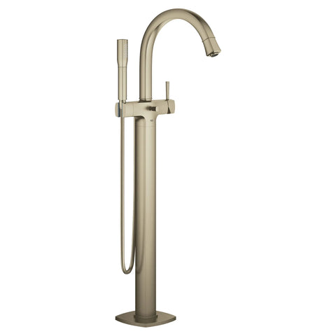Single-Handle Freestanding Tub Faucet with 1.75 GPM Hand Shower - Brushed Nickel InfinityFinish