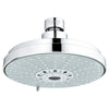 [27135000] 160 Shower Head, 6-1/4" - 4 Sprays, 2.5 GPM (9.5 L/min) - GROHE StarLight Chrome