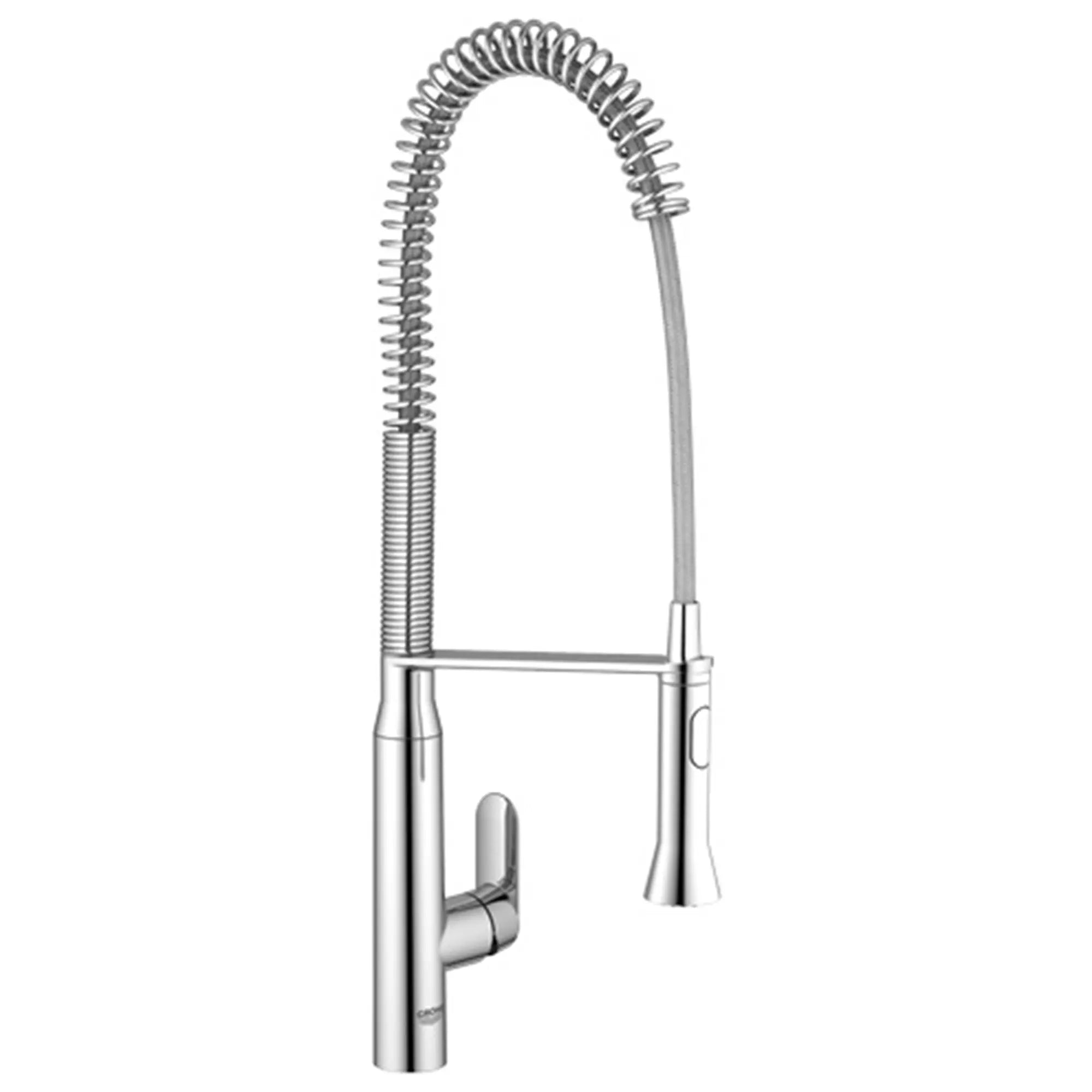 K7 Single-Handle Semi-Pro Dual Spray Kitchen Faucet 1.75 GPM (6.6 L/min) // GROHE STARLIGHT CHROME // 162019_32951000_1_CDNwebp.webp