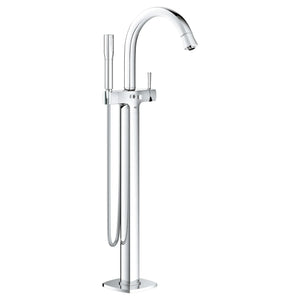[2331800A] Single-Handle Freestanding Tub Faucet with 1.75 GPM Hand Shower - GROHE StarLight Chrome