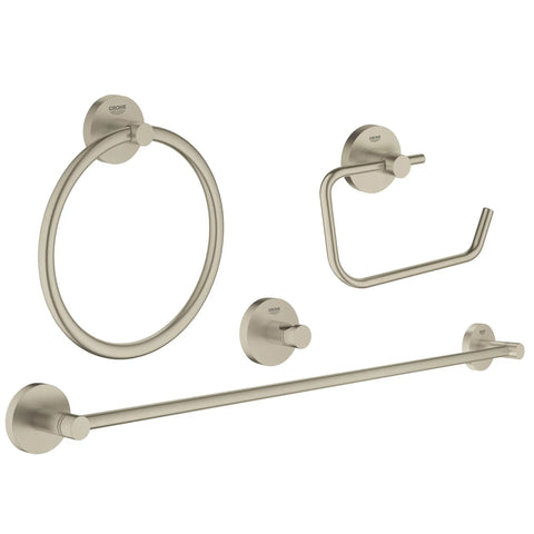 4-in-1 Accessory Set - Brushed Nickel InfinityFinish
