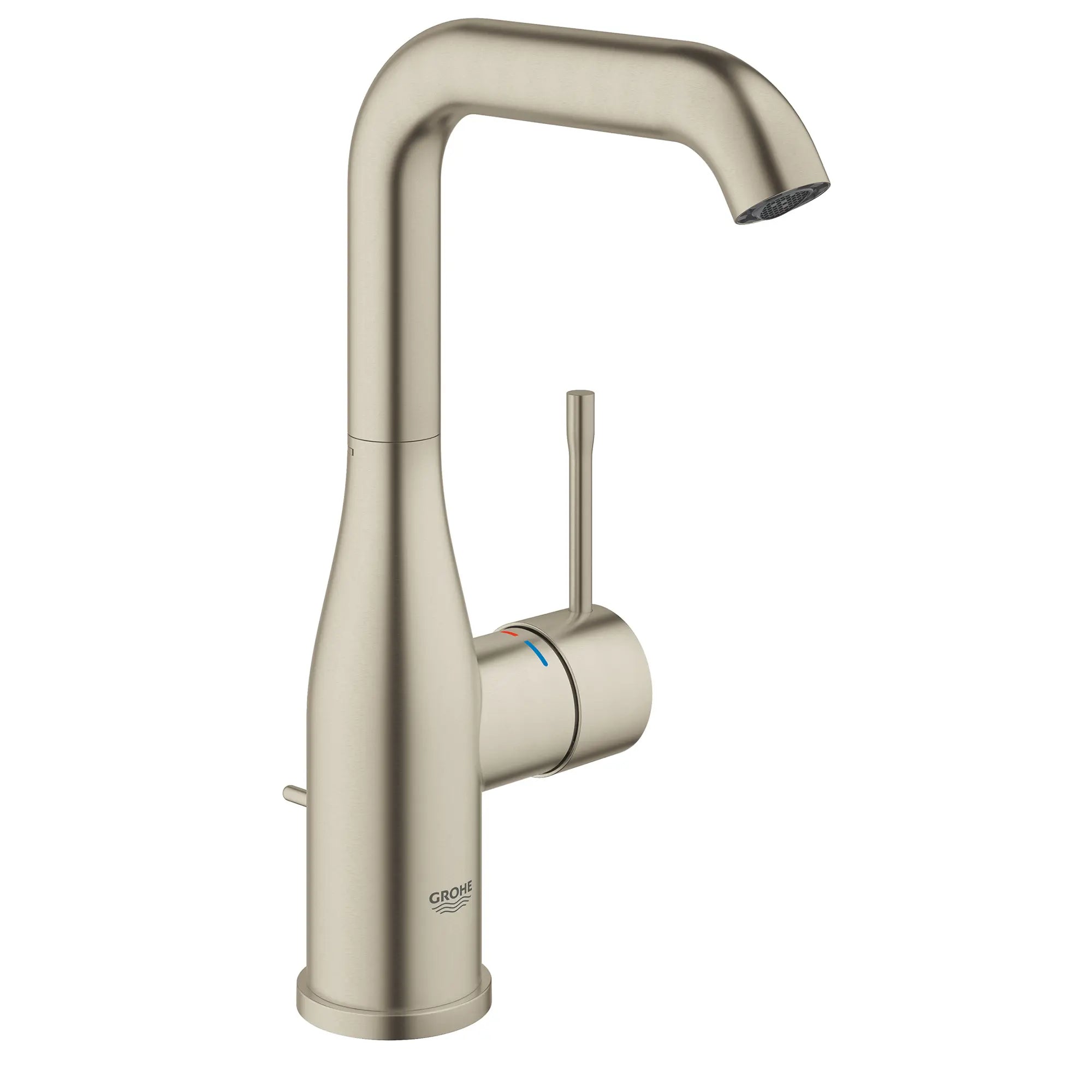 Single Hole Single-Handle L-Size Bathroom Faucet, 1.2 GPM (4.5 L/min) // BRUSHED NICKEL INFINITYFINISH // 162285_23486ENA_0_CDNwebp.webp
