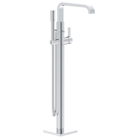 Single-Handle Freestanding Tub Faucet with 1.75 GPM Hand Shower - GROHE StarLight Chrome