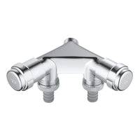 [41022000] Original was 1/2" Dual Simple Valve - GROHE StarLight Chrome
