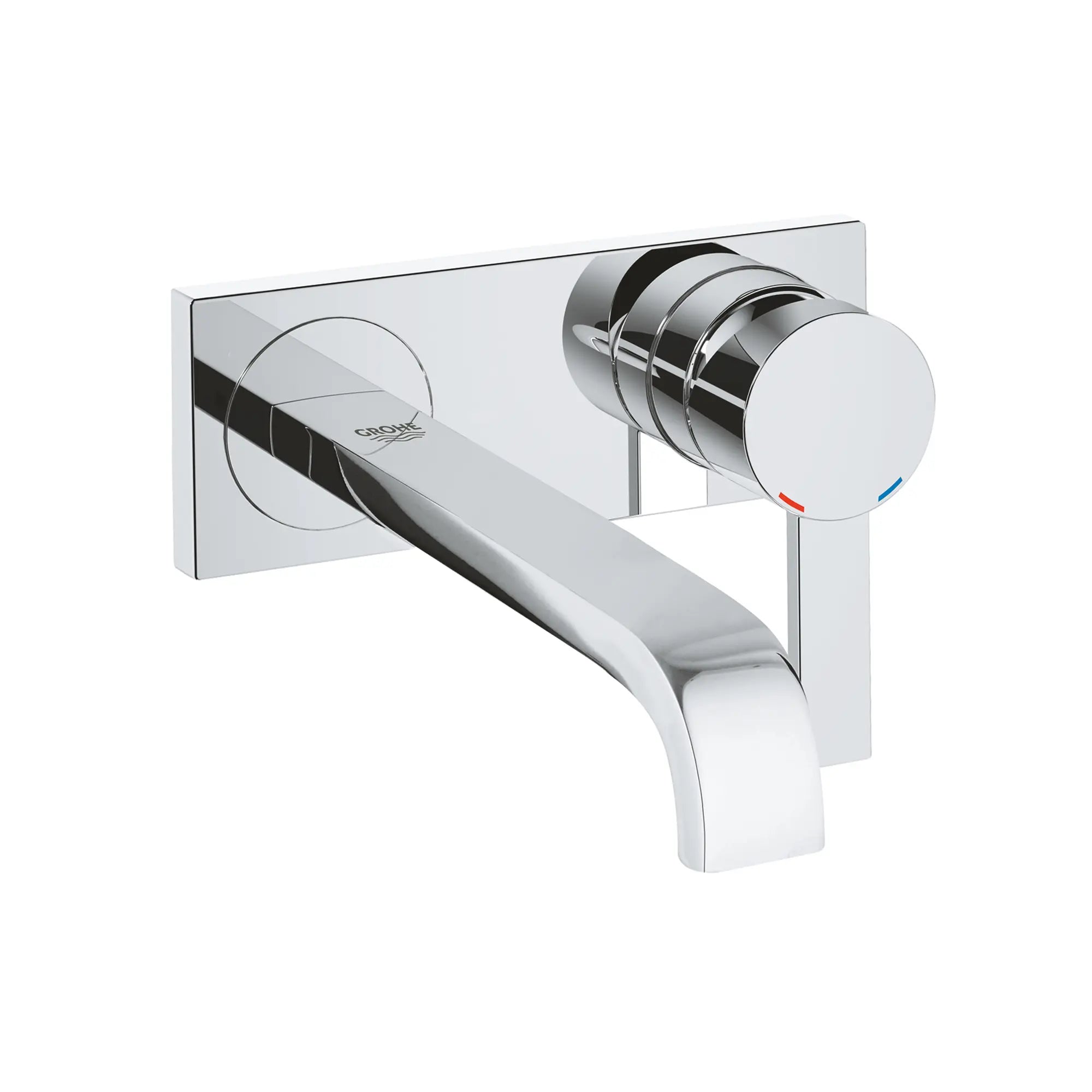 Single-Handle Wall Mount Faucet 1.2 GPM // GROHE STARLIGHT CHROME // 162496_1938700A_0_CDNwebp.webp