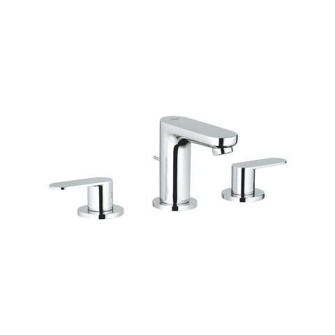 8-inch Widespread 2-Handle S-Size Bathroom Faucet, 1.2 GPM (4.5 L/min) - GROHE StarLight Chrome