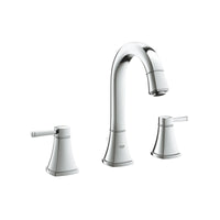 [2041900A] 8-inch Widespread 2-Handle M-Size Bathroom Faucet 1.2 GPM - GROHE StarLight Chrome