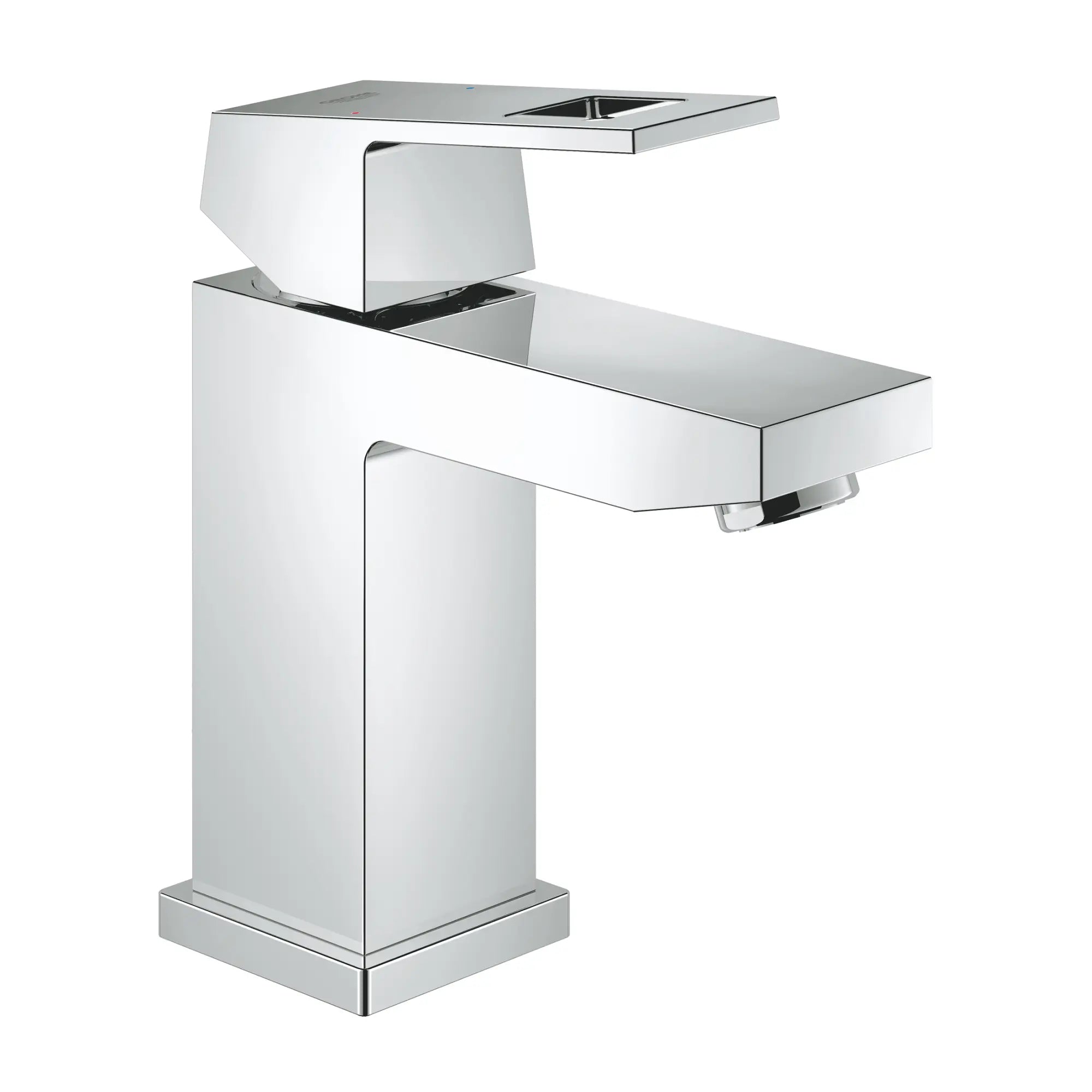 Single Hole Single-Handle S-Size Bathroom Faucet, 1.2 GPM (4.5 L/min) Less Drain // GROHE STARLIGHT CHROME // 162556_2313300A_0_CDNwebp.webp