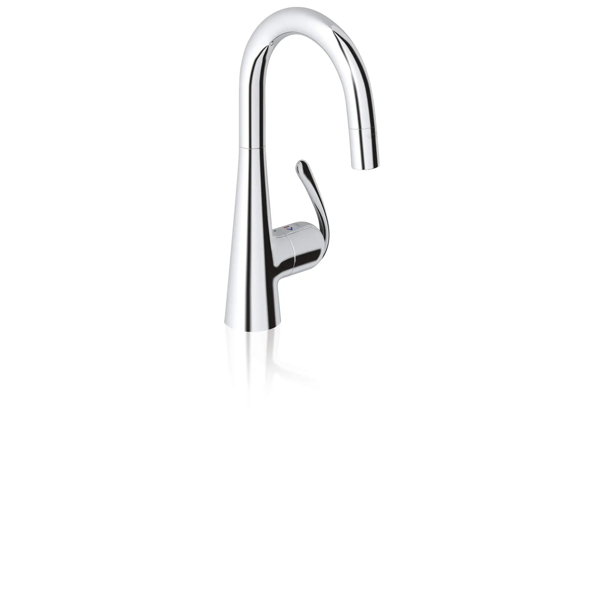Single-Handle Pull Down Kitchen Faucet Dual Spray 1.75 GPM // GROHE STARLIGHT CHROME // 1626_32283000-single-handle-kitchen-faucet-enviro-1_0_CDNwebp.webp