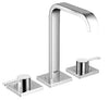 [2019100A] 8-inch Widespread 2-Handle M-Size Bathroom Faucet 1.2 GPM - GROHE StarLight Chrome