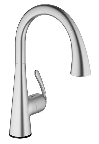 Single-Handle Pull Down Kitchen Faucet Dual Spray 6.6 L/min (1.75 gpm) with Touch Technology - SuperSteel InfinityFinish
