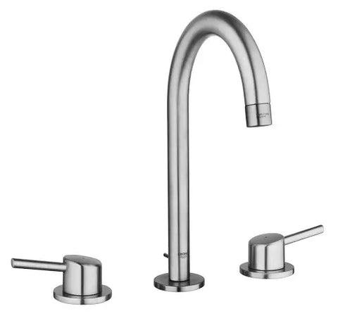 8-inch Widespread 2-Handle L-Size Bathroom Faucet, 1.2 GPM (4.5 L/min) - Brushed Nickel InfinityFinish