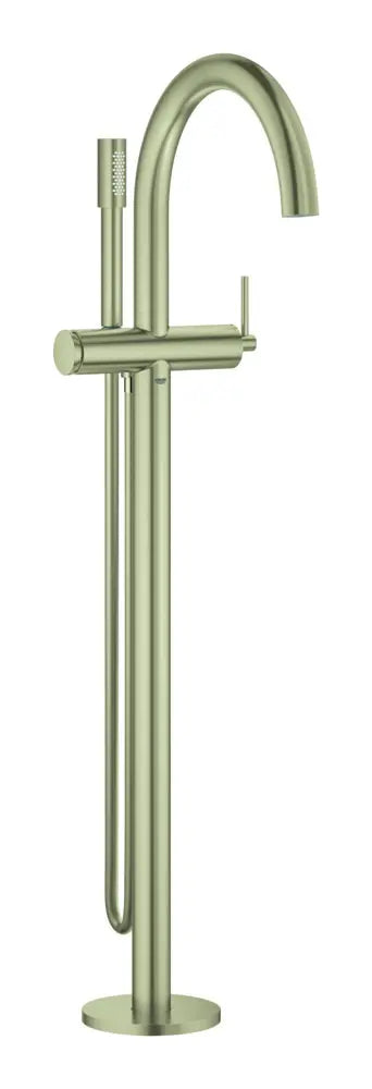 Single-Handle Freestanding Tub Faucet with 1.75 GPM Hand Shower - Brushed Nickel InfinityFinish