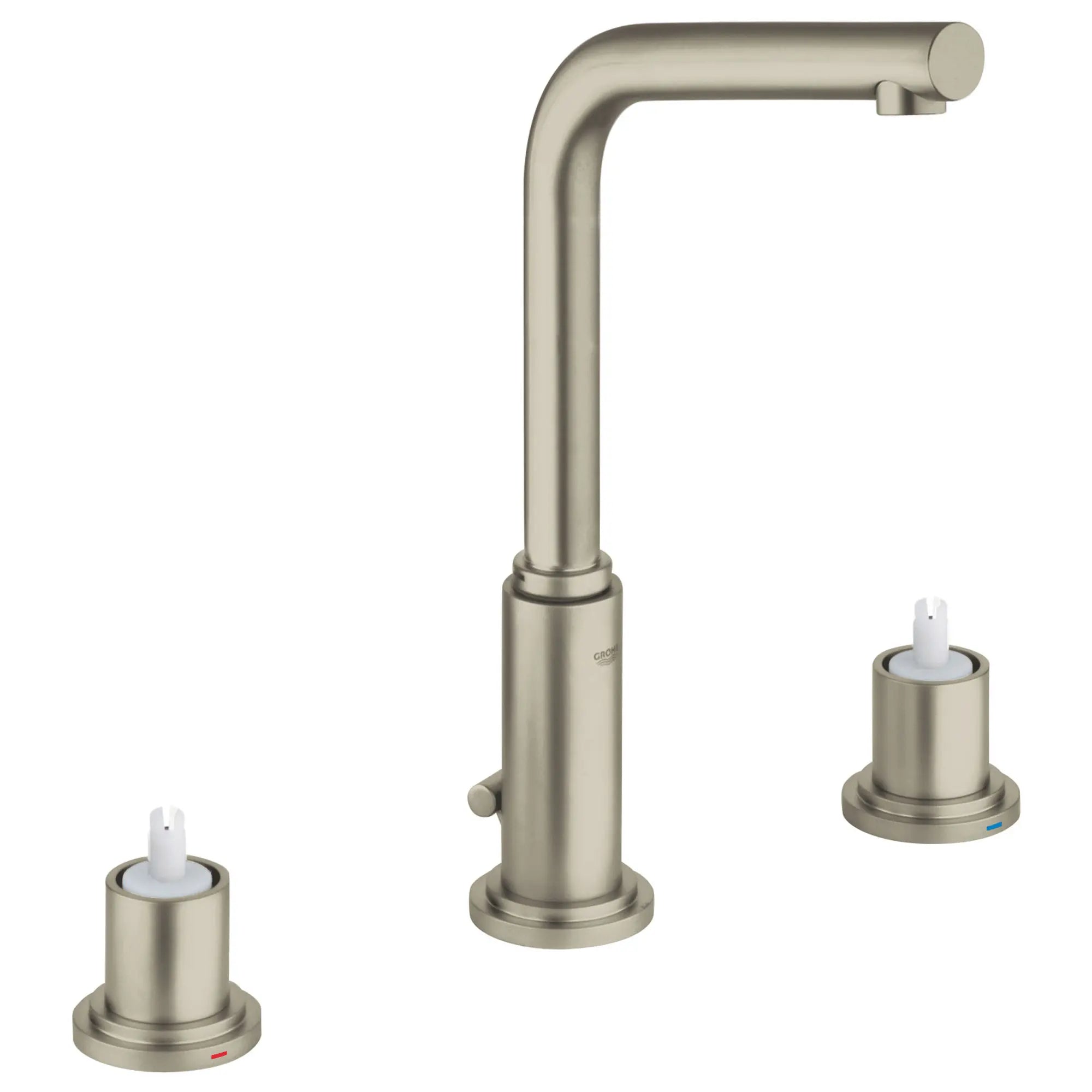 8-inch Widespread 2-Handle L-Size Bathroom Faucet 1.2 GPM // BRUSHED NICKEL INFINITYFINISH // 163115_20384EN1-Atrio-2Hdl-Basin-3-Hole-Swivel-Spout-Us-Brushed-Nickel-Silo_0_CDNwebp.webp