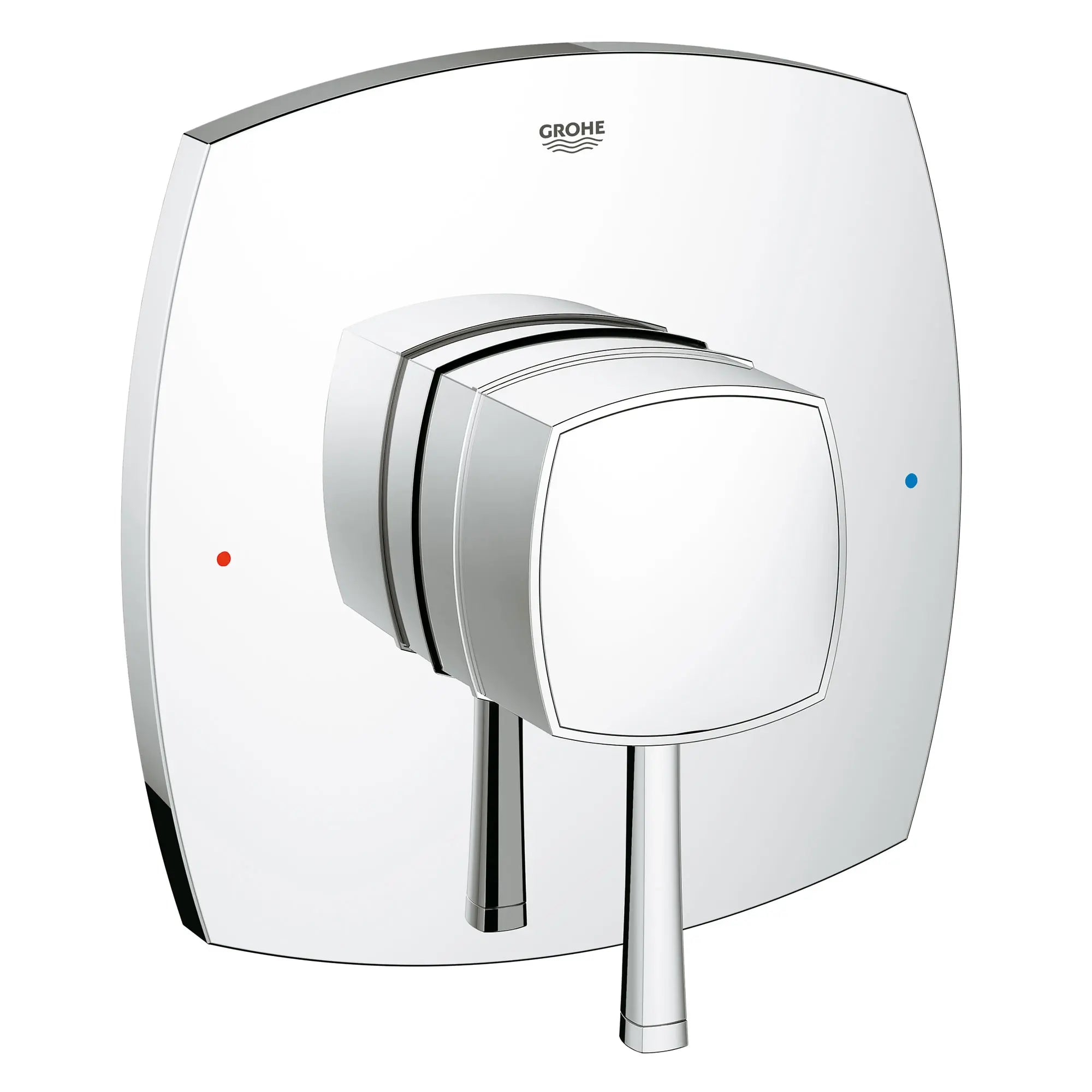 Single Function Pressure Balance Trim with Control Module // GROHE STARLIGHT CHROME // 163144_19933000-Grandera-PBV-Trimset-Shower-US-StarLight-Chrome-Silo_0_CDNwebp.webp