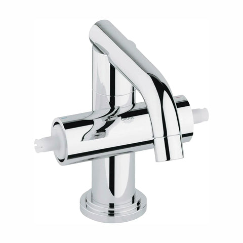 Single Hole 2-Handle M-Size Bathroom Faucet 1.2 GPM - GROHE StarLight Chrome