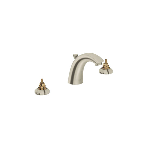 Lavatory 8 in. Widespread 2-Handle Bathroom Faucet - 1.5 GPM - Brushed Nickel InfinityFinish