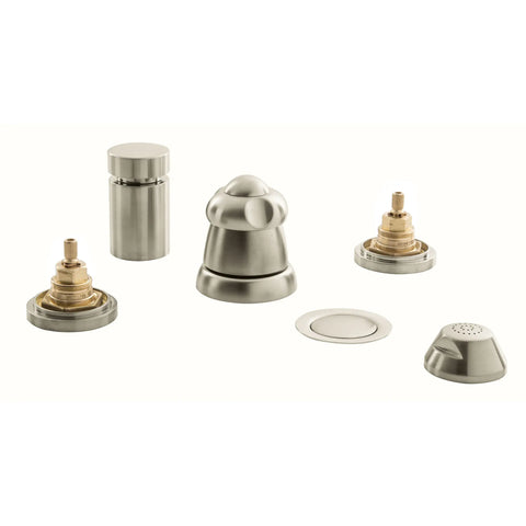 3-Hole Bidet Mixer - Brushed Nickel InfinityFinish