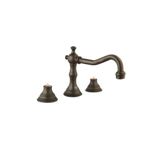 8-inch Widespread 2-Handle S-Size Bathroom Faucet 1.5 GPM - Oil Rubbed Bronze