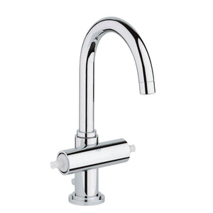 [21027000] 2-Handle Single-Hole High-Arc Bathroom Faucet - 1.5 GPM - Brushed Nickel InfinityFinish