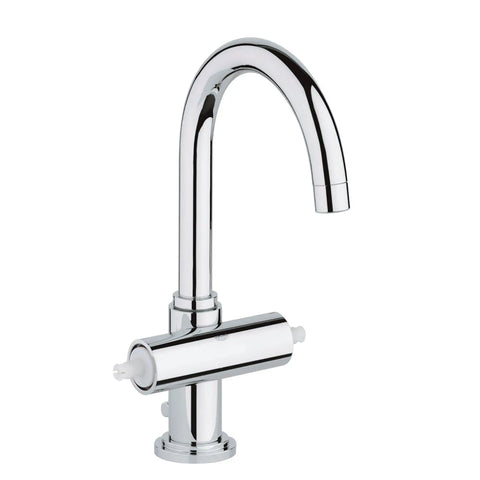 2-Handle Single-Hole High-Arc Bathroom Faucet - 1.5 GPM - GROHE StarLight Chrome