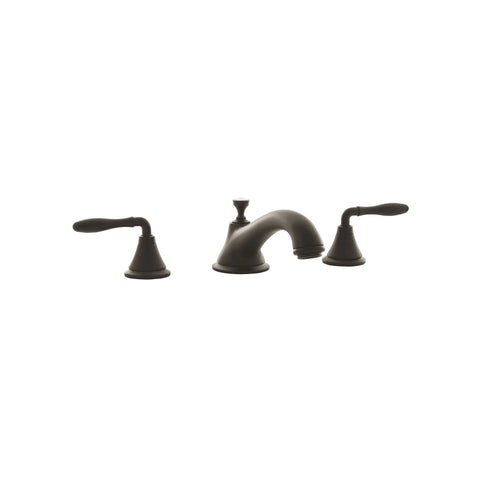 3-Hole 2-Handle Deck Mount Roman Tub Faucet - Oil Rubbed Bronze