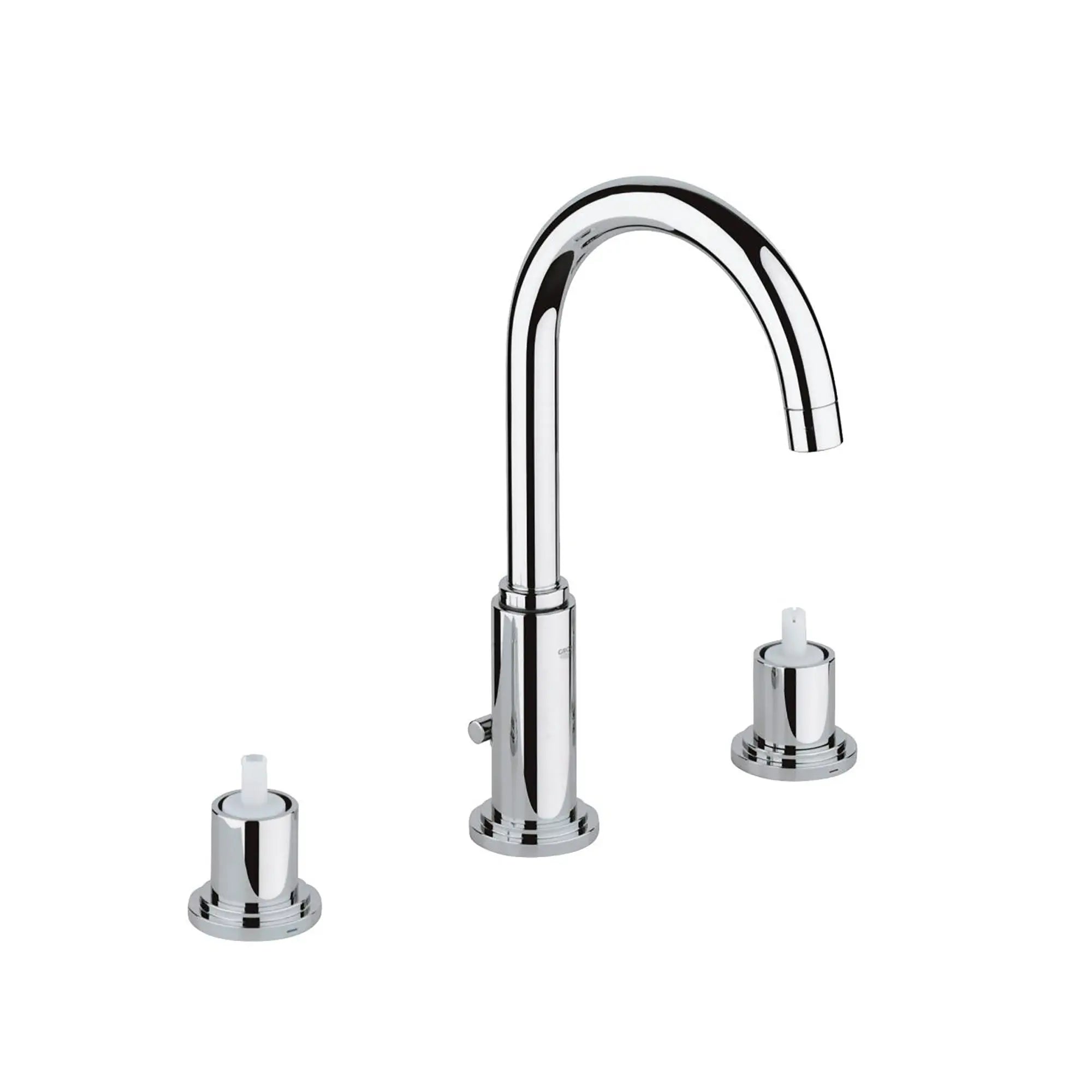 8 in. Widespread 2-Handle High Spout Bathroom Faucet - 1.5 GPM // BRUSHED NICKEL INFINITYFINISH // 163304_Atrio-8-in-Widespread-2-Handle-High-Spout-Bathroom-Faucet-15-GPM-in-Brushed-Nickel-Silo_0_CDNwebp.webp