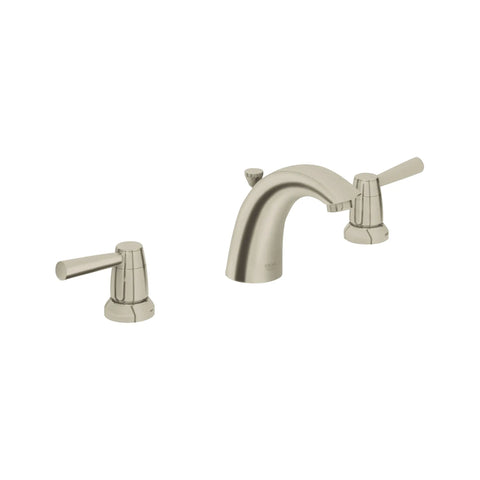 Lavatory 8 in. Widespread 2-Handle Bathroom Faucet - 1.2 GPM - Brushed Nickel InfinityFinish