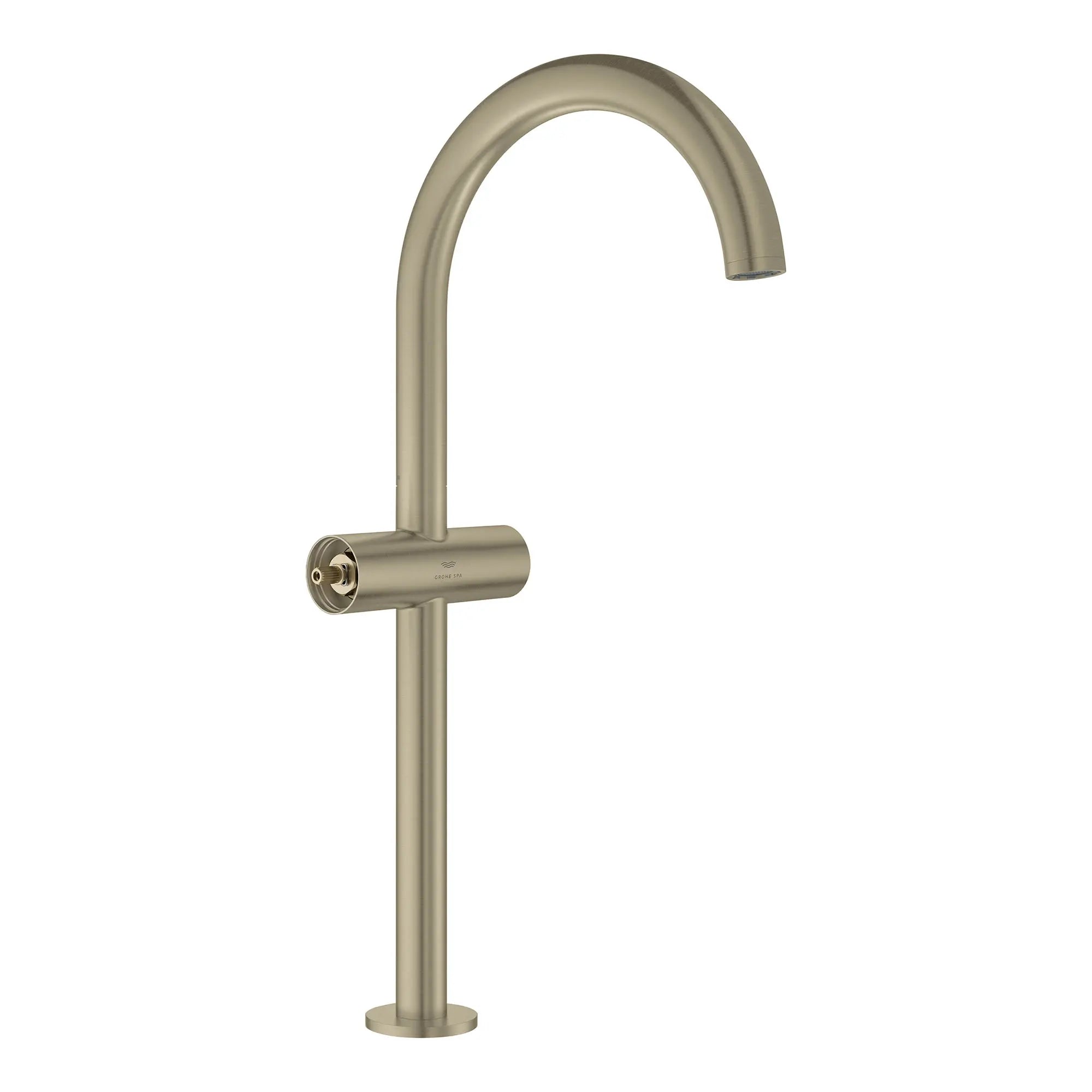 Atrio Single Hole Two-Handle Vessel Sink Faucet without Handles, 1.2 GPM (4.5 L/min) // BRUSHED NICKEL INFINITYFINISH // 163438_Atrio_SiloRight_21161EN0_003_Feb2023_0_CDNwebp.webp