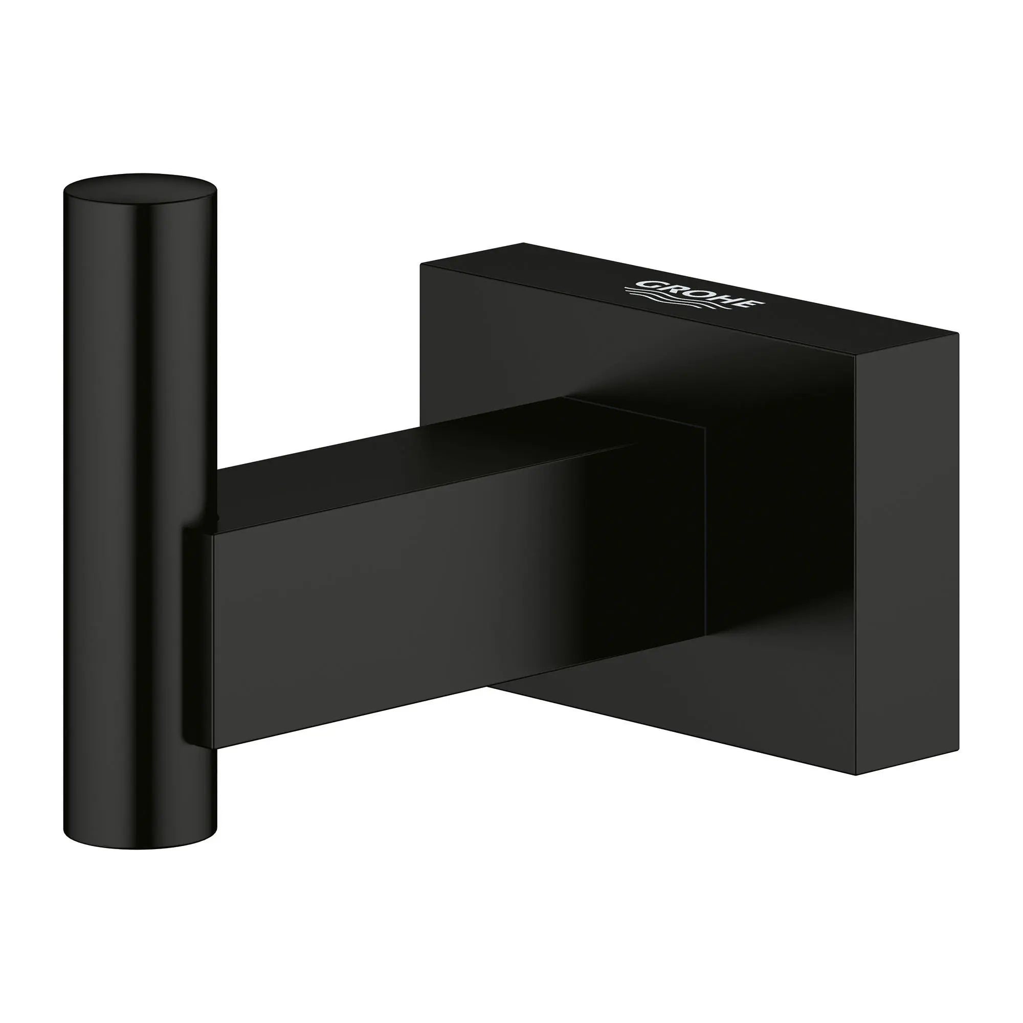 Robe Hook // MATTE BLACK // 163483_EssentialsCube_SiloLeft_405112431_0001_Apr2023_0_CDNwebp.webp