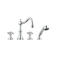 [18733000] Cross Handles (Pair) - GROHE StarLight Chrome