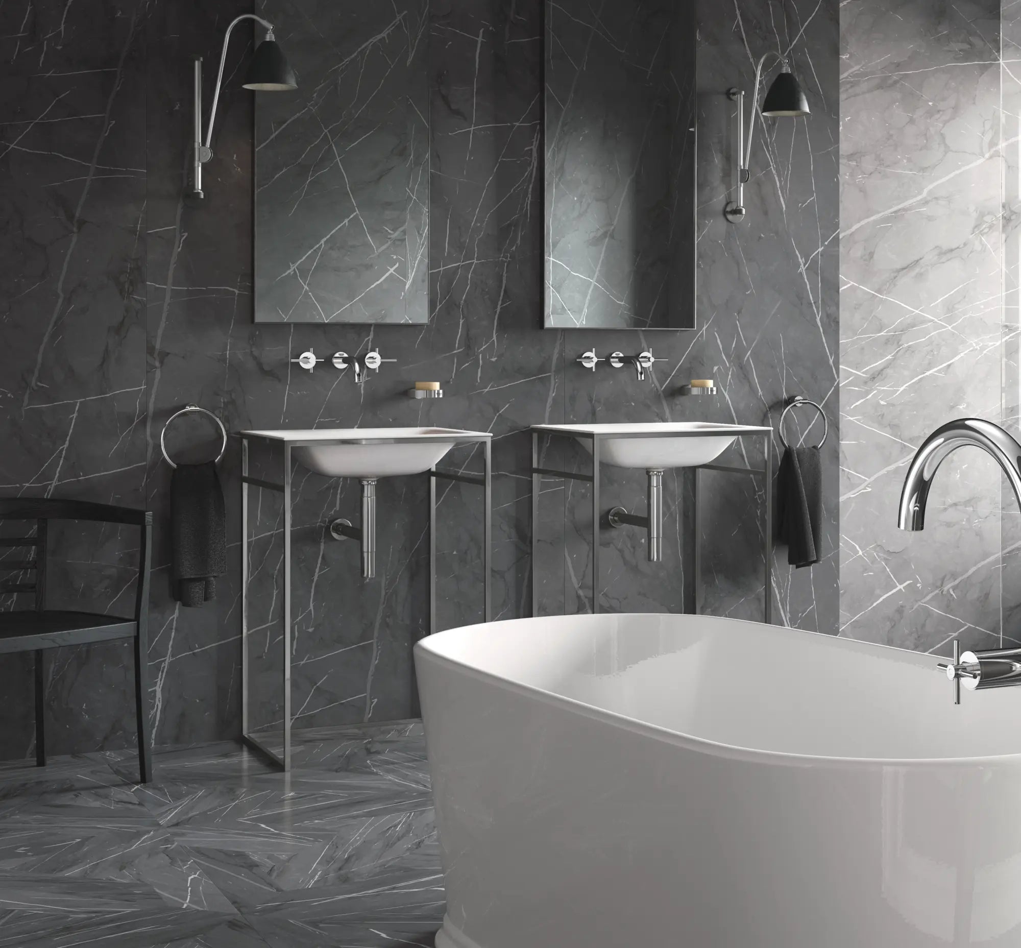 Tri-Spoke Handles (Pair) // GROHE STARLIGHT CHROME // 163511_B-2017300A_18026000_2102700A_40307000_1_0_CDNwebp.webp