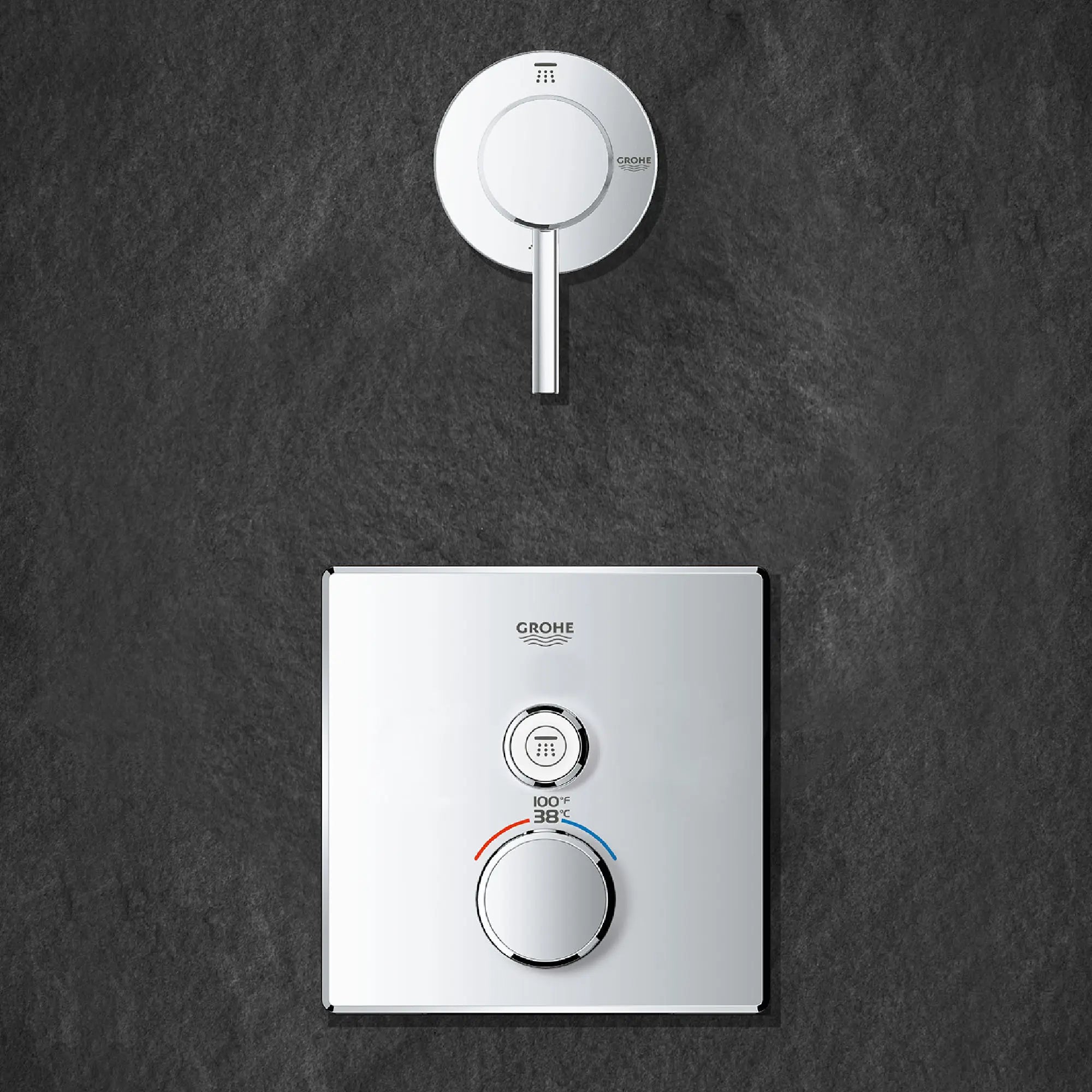 Dual Function Thermostatic Valve Trim // HARD GRAPHITE // 163555_29140000_29108001_0_CDNwebp.webp