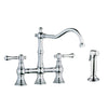 [20158000] 2-Handle Kitchen Faucet 2.2 GPM with Side Spray - GROHE StarLight Chrome