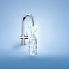 [31251002] GROHE Blue Single-Handle Pull Down Kitchen Faucet Single Spray 1.75 GPM (6.6 L/min) with Chilled & Sparkling Water - GROHE StarLight Chrome