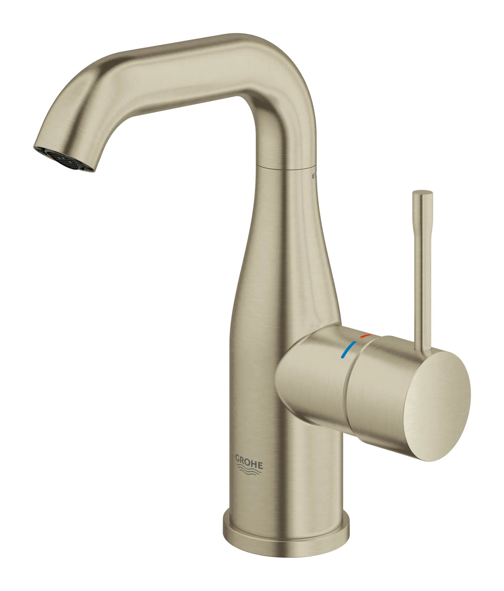 Single Hole Single-Handle M-Size Bathroom Faucet, 1.2 GPM (4.5 L/min) // BRUSHED NICKEL INFINITYFINISH // 163654_23485ENA_005_01_0_CDNwebp.webp