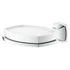 [40628000] Ceramic Soap Dish with Holder - GROHE StarLight Chrome