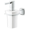 [40627000] Ceramic Soap Dispenser with Holder - GROHE StarLight Chrome
