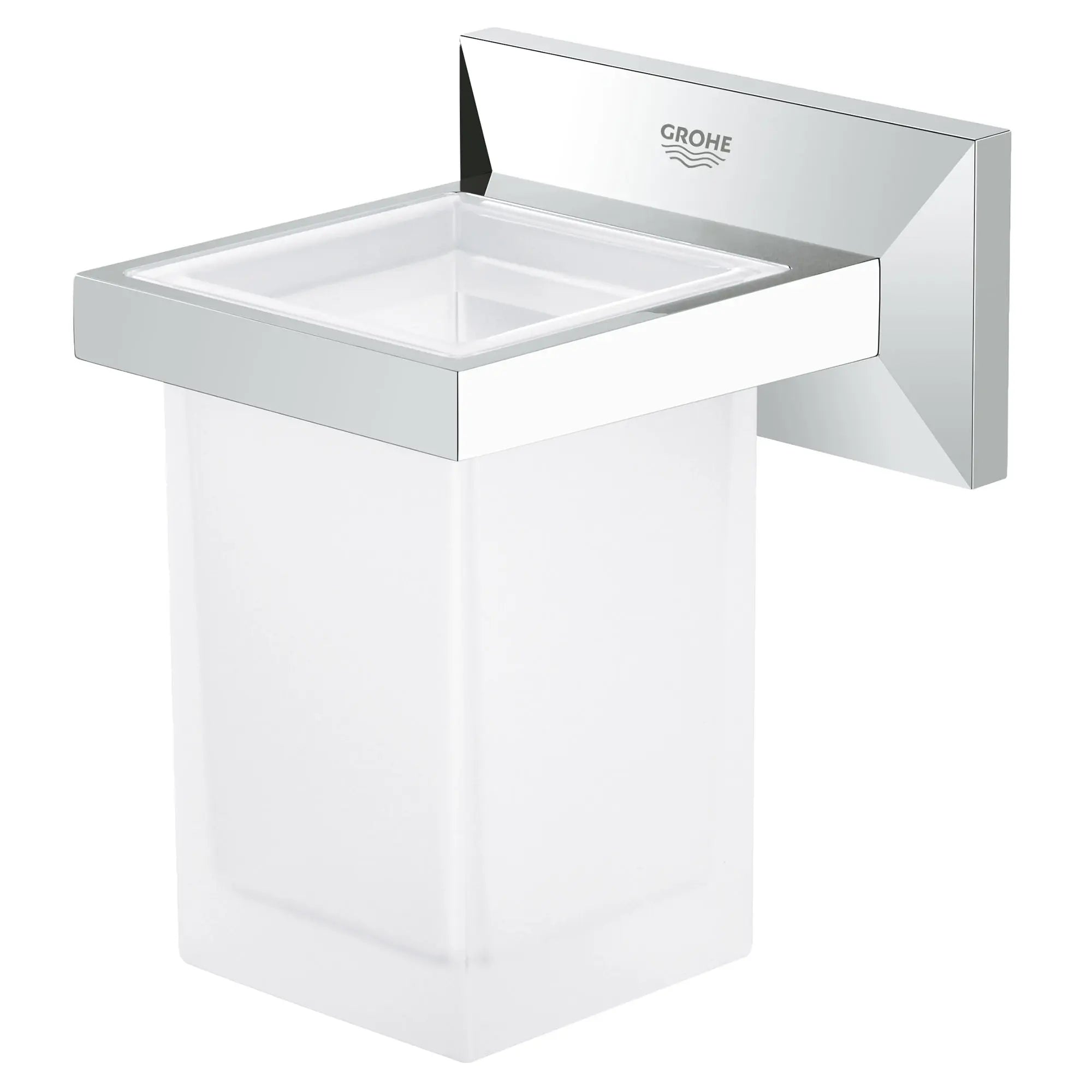 Toothbrush Holder with Tumbler // GROHE STARLIGHT CHROME // 163675_40493000_1_0_CDNwebp.webp