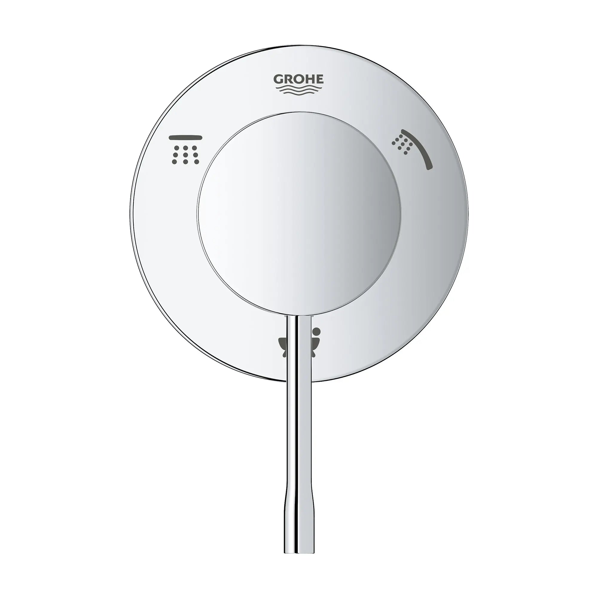 3-Way Diverter Trim // GROHE STARLIGHT CHROME // 163698_29203001_0_CDNwebp.webp