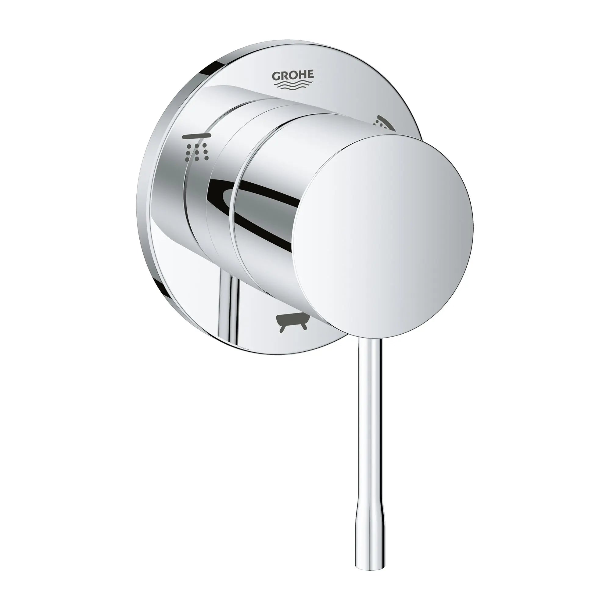 3-Way Diverter Trim // GROHE STARLIGHT CHROME // 163699_29203001_1_0_CDNwebp.webp